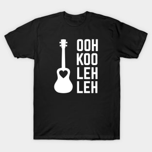 Funny Ukelele Pronunciation for Musicians T-Shirt